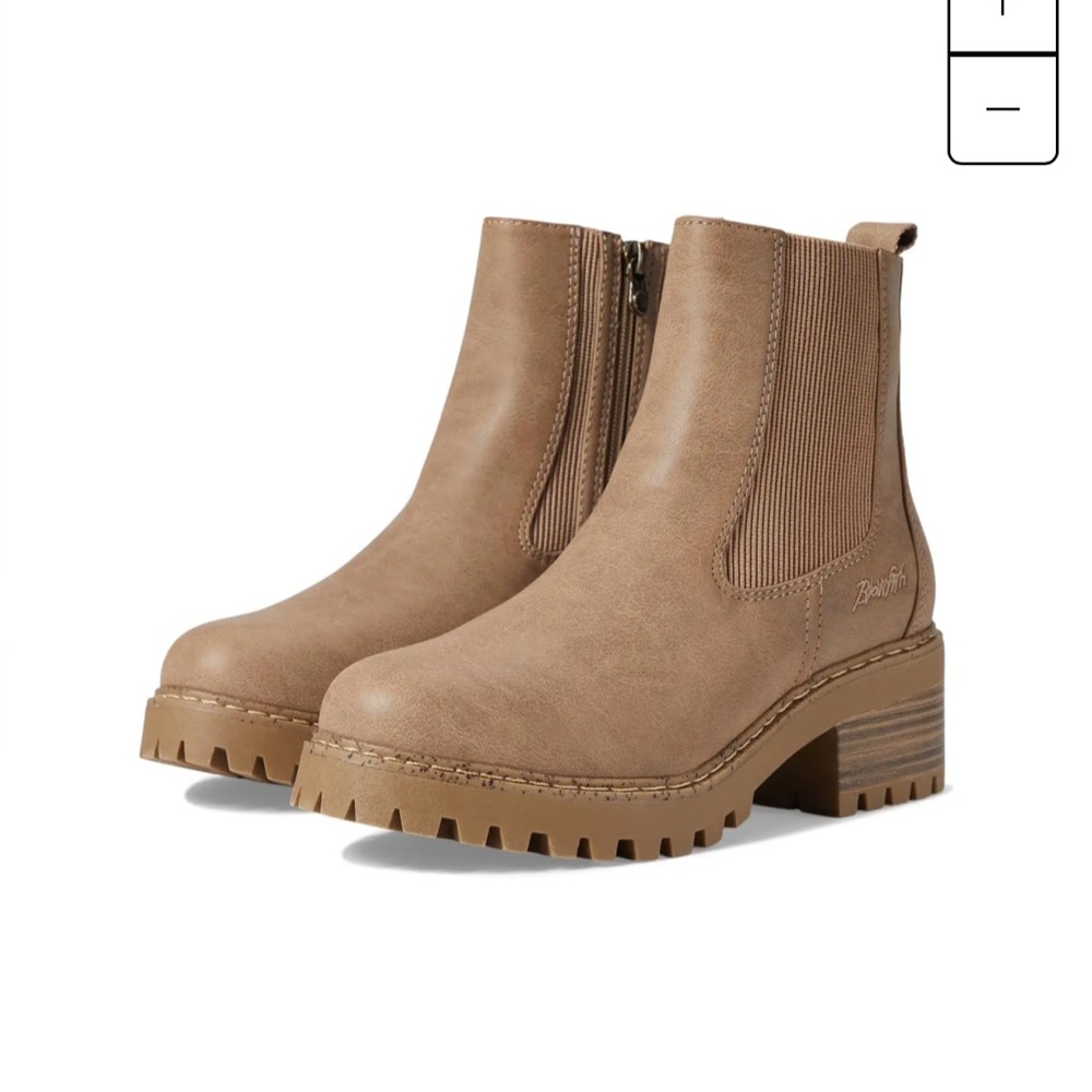 Blowfish Malibu Leven Boots - Almond 8.5